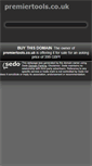 Mobile Screenshot of premiertools.co.uk