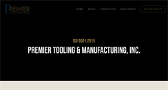 Desktop Screenshot of premiertools.com